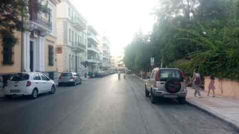 Δράσεις περιβάλλοντος στην οδό Τζανακάκη από τον δήμο Χανίων