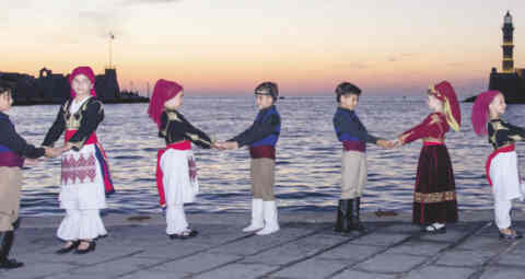 2ο Παιδικό Αντάμωμα του Χορευτικού Ομίλου Χανίων «Ο Ψηλορείτης» στο Ενετικό Λιμάνι Χανίων