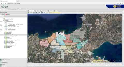 Σε λειτουργία το νέο σύστημα Γεωχωρικών Πληροφοριών (GIS) του Δήμου Χανίων